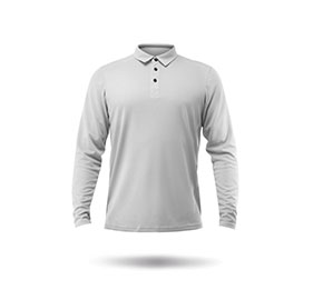 Mens Long Sleeve Polo