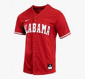 Mens Full Button Baseball Jersey